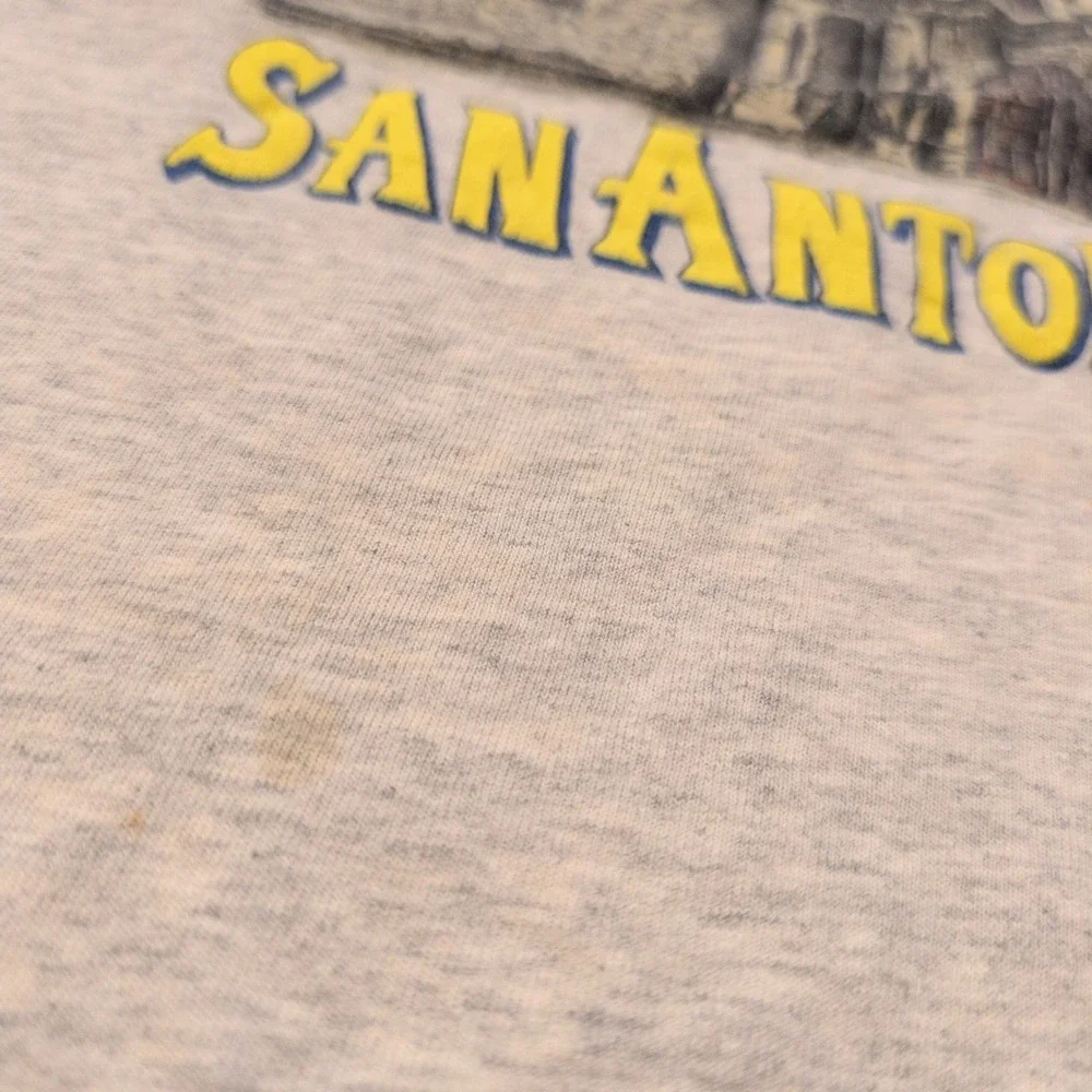 VTG The Alamo San Antonio Texas Adult Large Shirt Dallas Austin War Mission 90s
